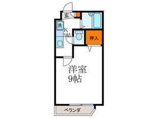 トラスト茶山の物件間取画像